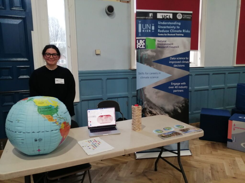 PhD Student at School Outreach event